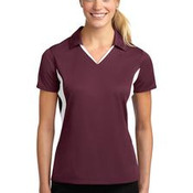 Ladies Side Blocked Micropique Sport Wick ® Polo