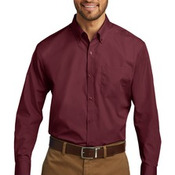 Long Sleeve Carefree Poplin Shirt